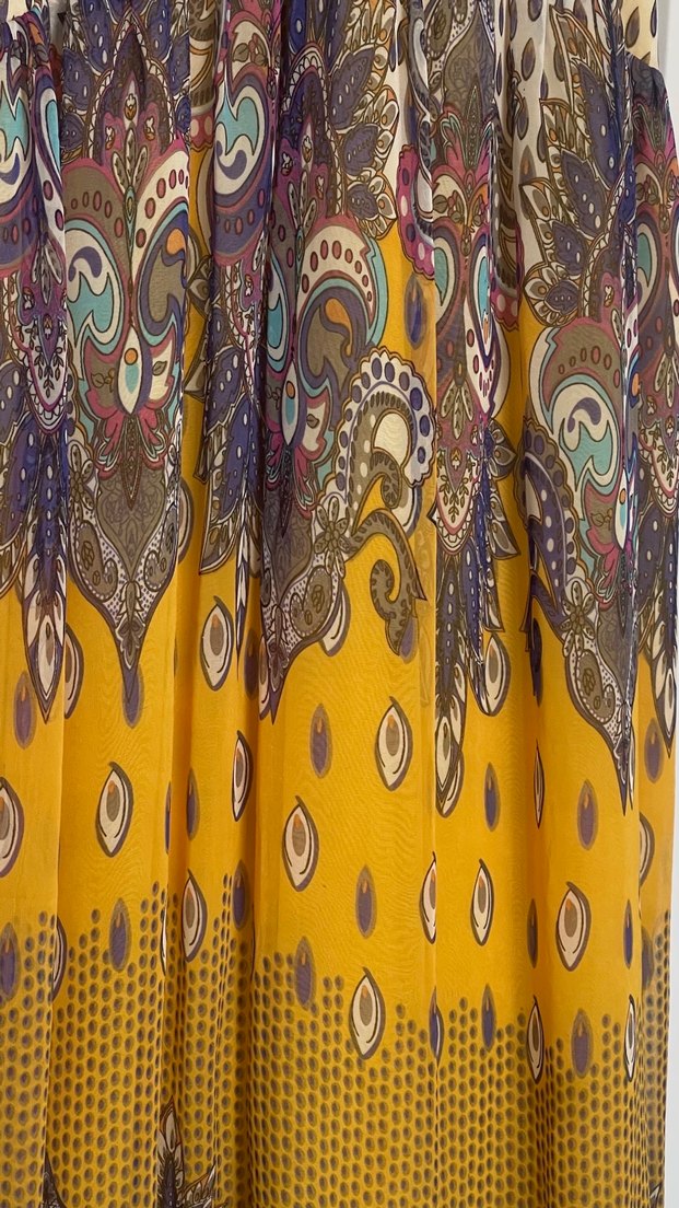 Twist Bohem Çok Renkli Uzun Askılı Elbise - Görsel 2