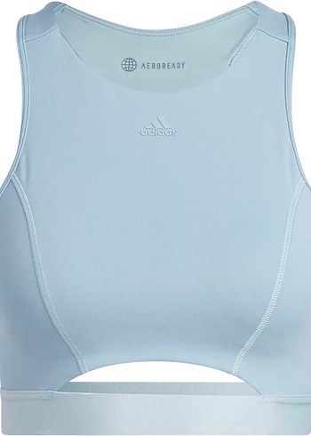 Adidas Mavi Performans Orta Destekli Spor Sütyeni - Görsel 3