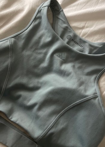 Adidas Mavi Performans Orta Destekli Spor Sütyeni - Görsel 12