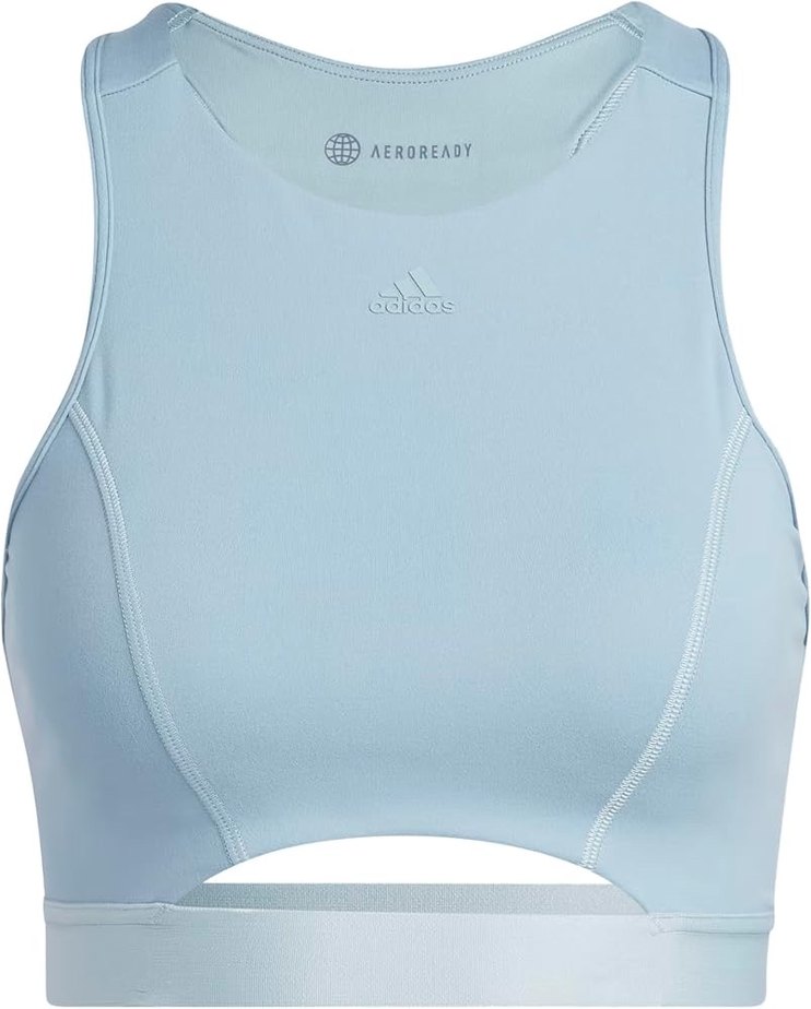 Adidas Mavi Performans Orta Destekli Spor Sütyeni - Görsel 3