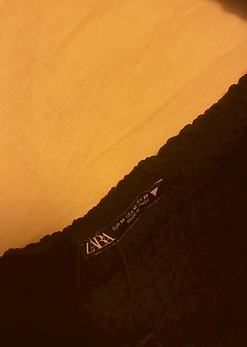 Zara Kadın Siyah Bol Kesim İkili Takım - Görsel 12