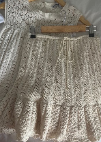 Zara Ajur Kumaşlı İkili Takım - Görsel 5