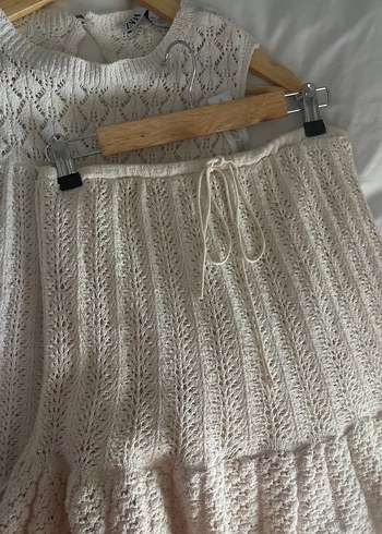 Zara Ajur Kumaşlı İkili Takım - Görsel 8