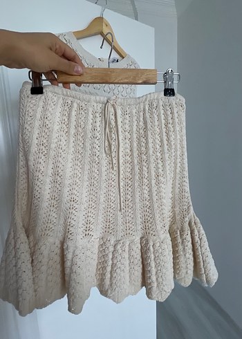 Zara Ajur Kumaşlı İkili Takım - Görsel 2