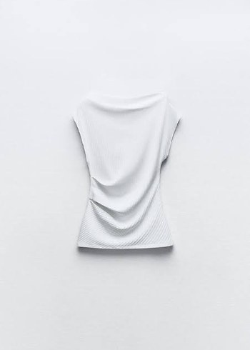 Zara Beyaz Bluzu - Görsel 3