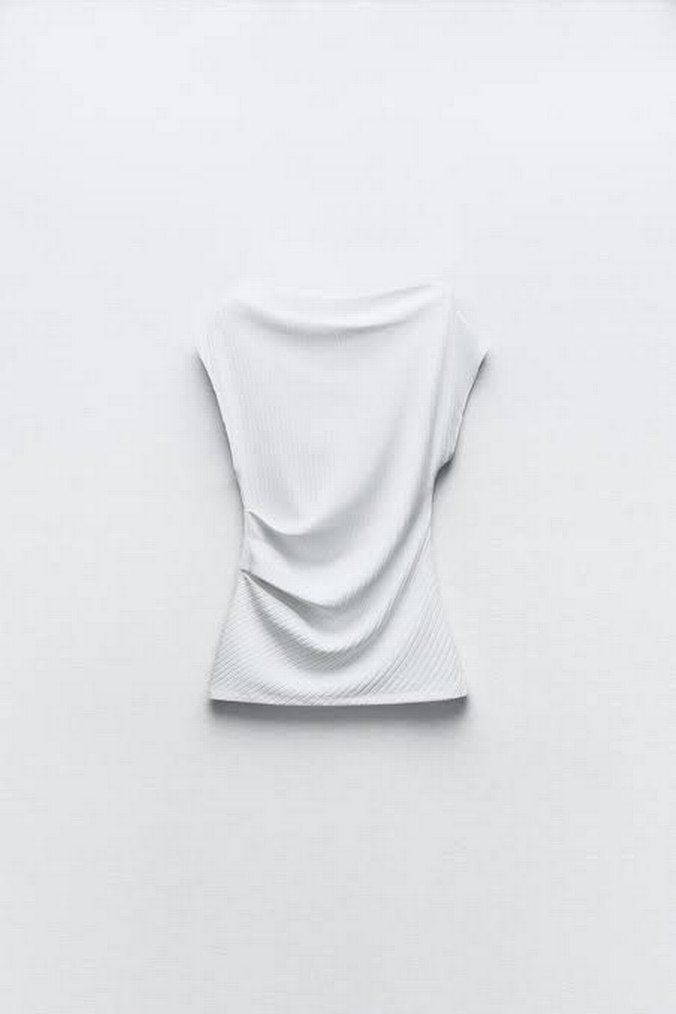 Zara Beyaz Bluzu - Görsel 3