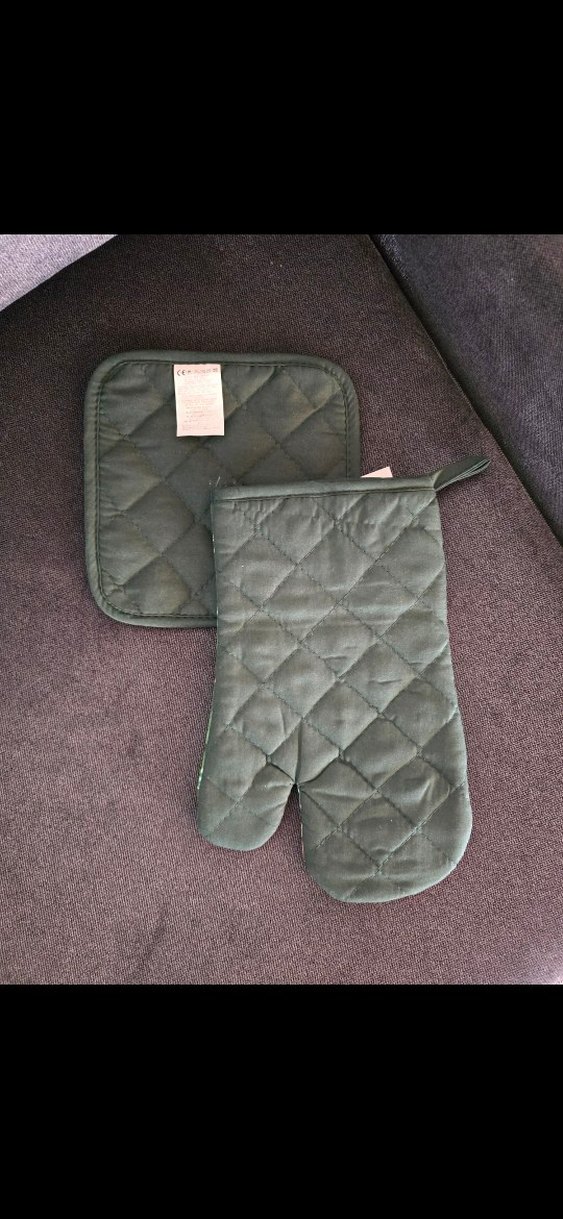 yurt dışından Nar Desenli Fırın Eldiveni - Görsel 4