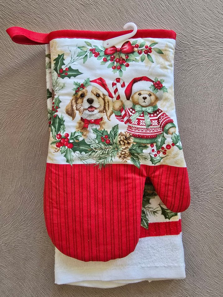 yurt dışından Fırın Eldiveni ve kurulama bezi - Görsel 2