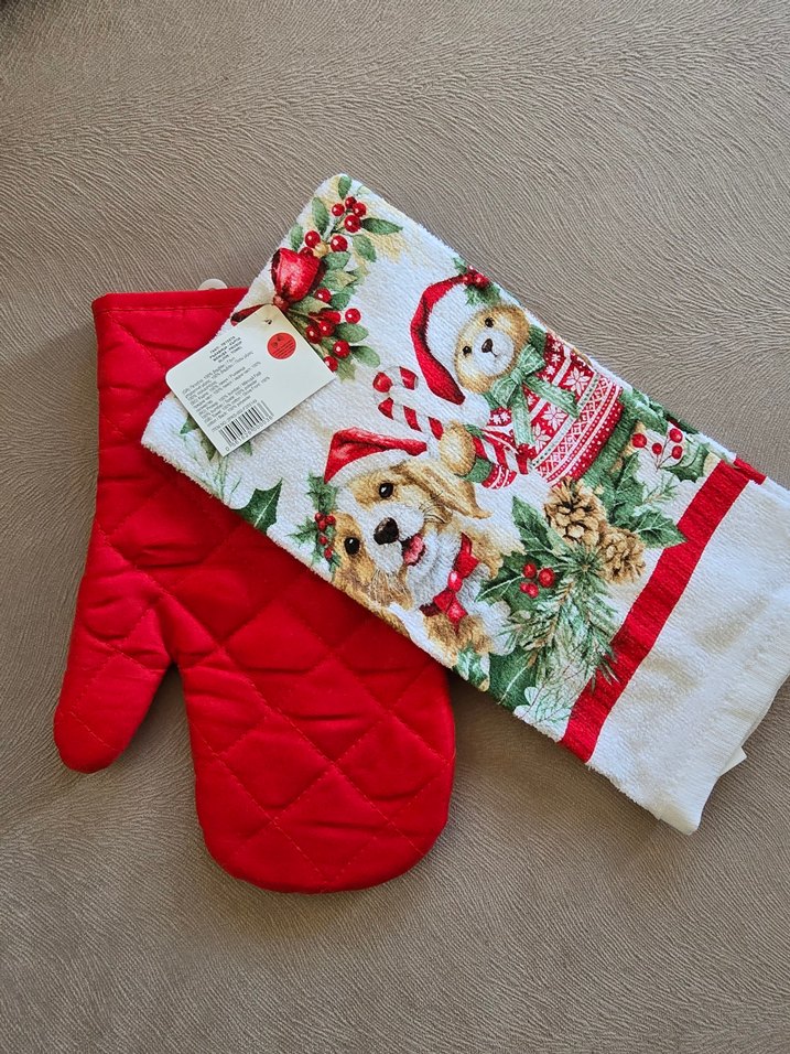 yurt dışından Fırın Eldiveni ve kurulama bezi - Görsel 3