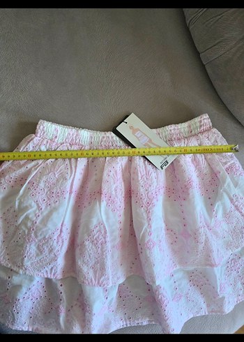 yurtdısından Newyorker fisto Nakışlı Fırfırlı Etek - Görsel 6