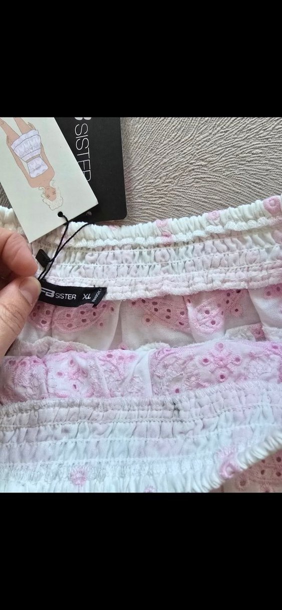 yurtdısından Newyorker fisto Nakışlı Fırfırlı Etek - Görsel 5