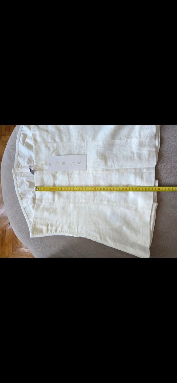 yurtdısından Newyorker Beyaz Ketenli Straplez Büstiyer - Görsel 5