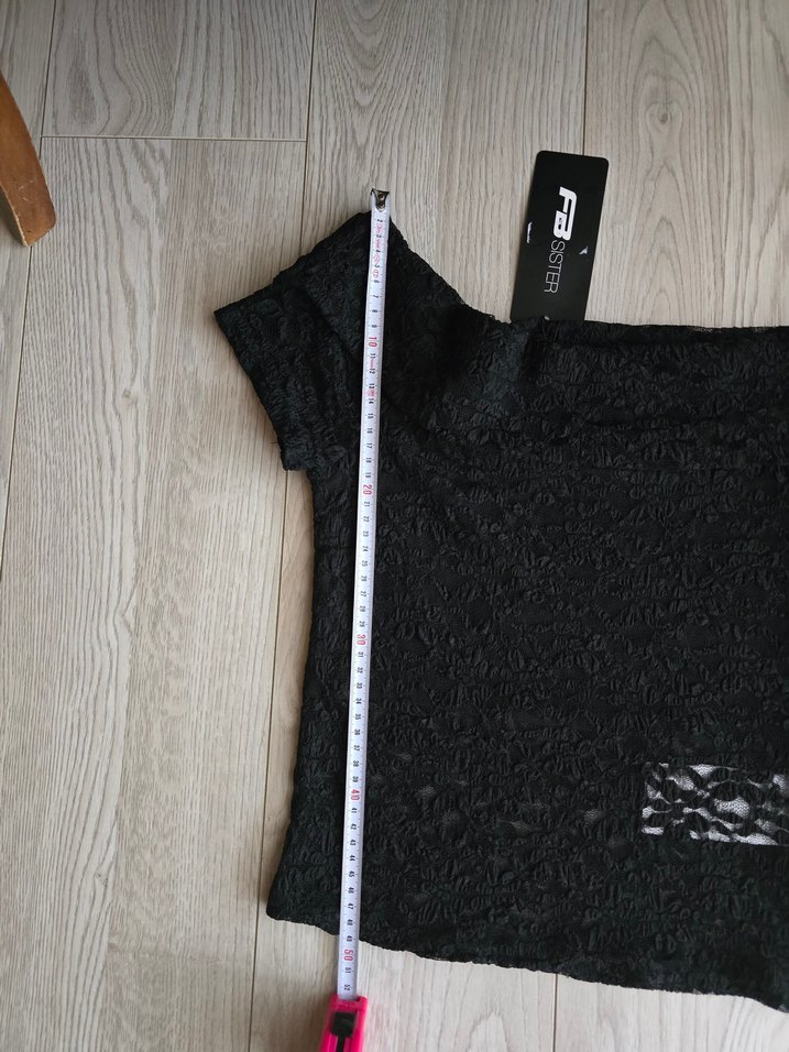 yurtdısından Newyorker Siyah Dantel Detaylı Bluz - Görsel 3