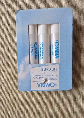 Ombia Hassas Dudak Bakım Seti Aloe Vera & Badem Yağı - Görsel 2