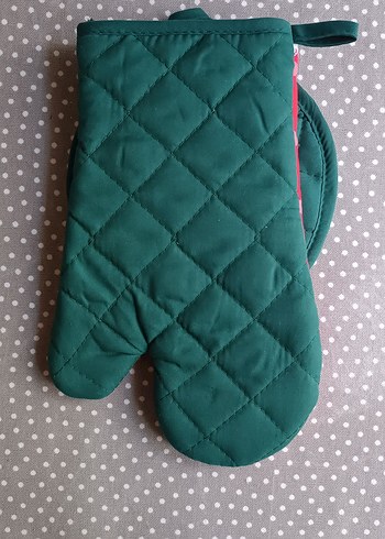 Yurt disindan Karpuz Desenli Fırın Eldiveni ve Tutamaci - Görsel 4