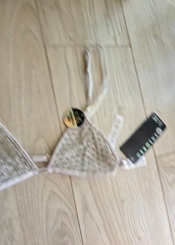 xs Beden Newyorker gri taşlı üçgen Sütyen