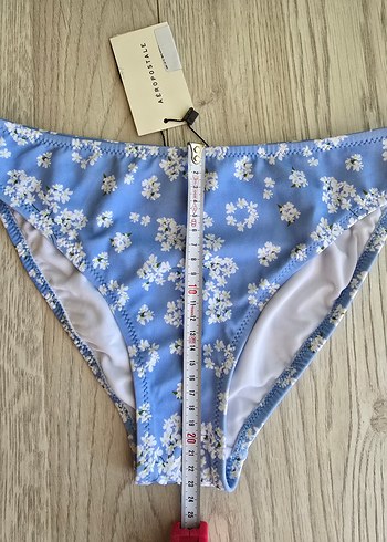 Aeropostale Aeropostale Çiçek Desenli Mavi Bikini Altı