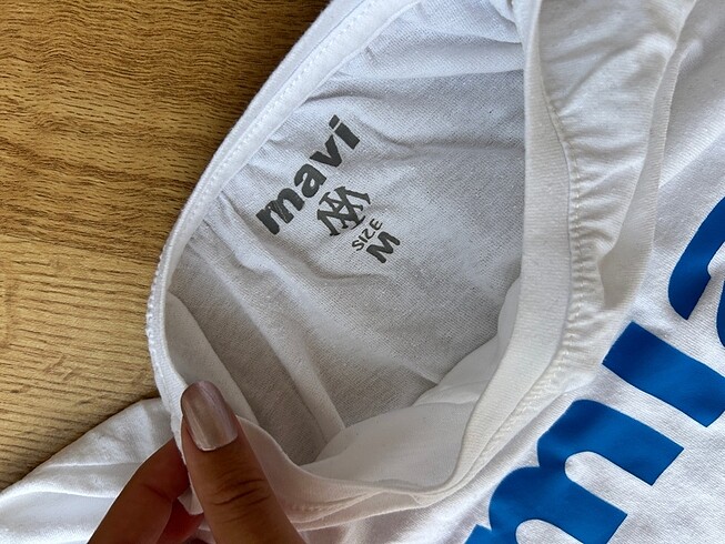 Mavi Jeans Mavi orijinal miav tişört