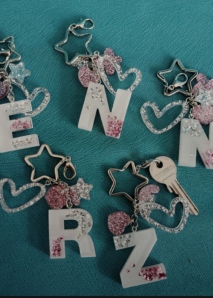 Harf anahtarlık - Görsel 2