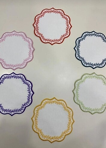 Kahve sunum peçetesi  - Görsel 2