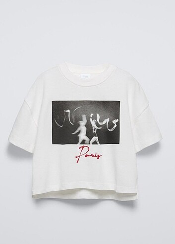 13-14 Yaş Beden Zara tshirt