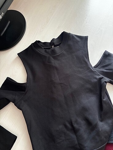 34 Beden siyah Renk H&M Elbise