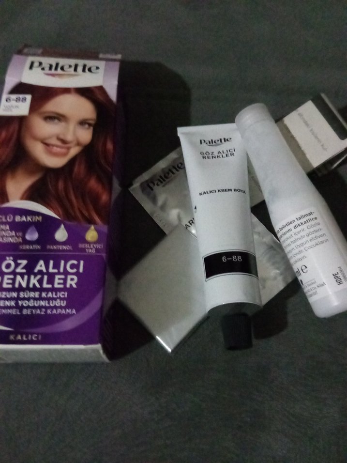 Palette Kalıcı Saç Boyası 6-88 Yoğun Kızıl - Görsel 4