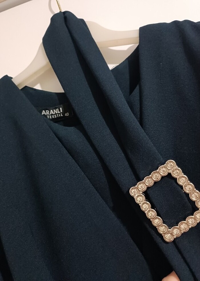 Kumaş abiye elbise - Görsel 4