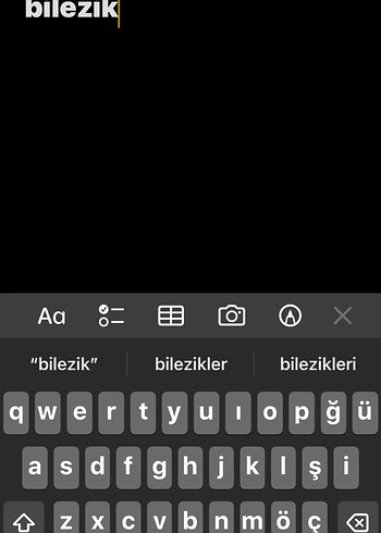 Siyah Dokunmatik Klavye
