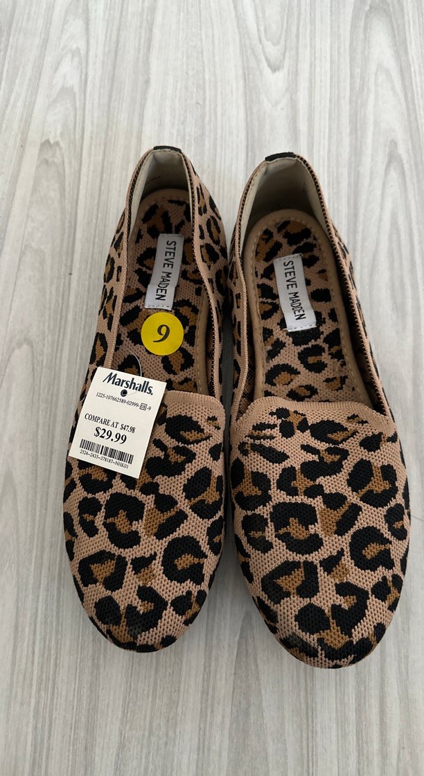 Leopar Desenli Kadın  Babet - Görsel 2