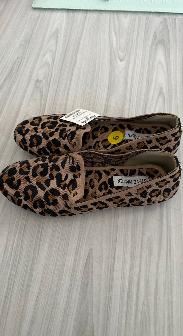 Leopar Desenli Kadın  Babet - Görsel 3