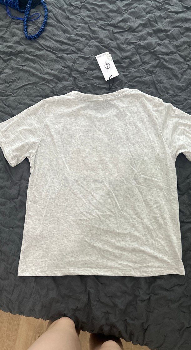 Gri etiketli new york tişört - Görsel 2