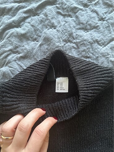 xs Beden H&m mevsimlik triko crop kazak