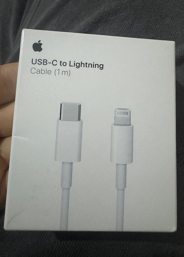 Apple  usb-c lightining kablo - Görsel 2