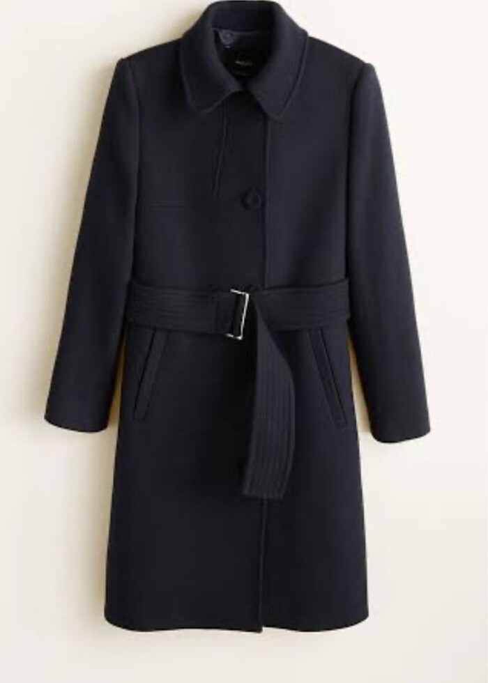 Mango lacivert kaban - Görsel 4