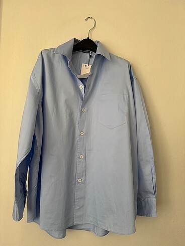 Zara Zara oversize poplin gömlek