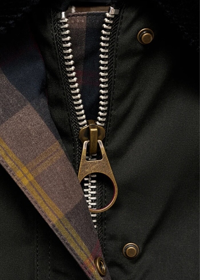 Mango mumlu görünümlü parka - Görsel 4