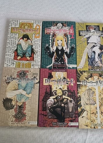 Death note manga 2-4-5-7-8-10