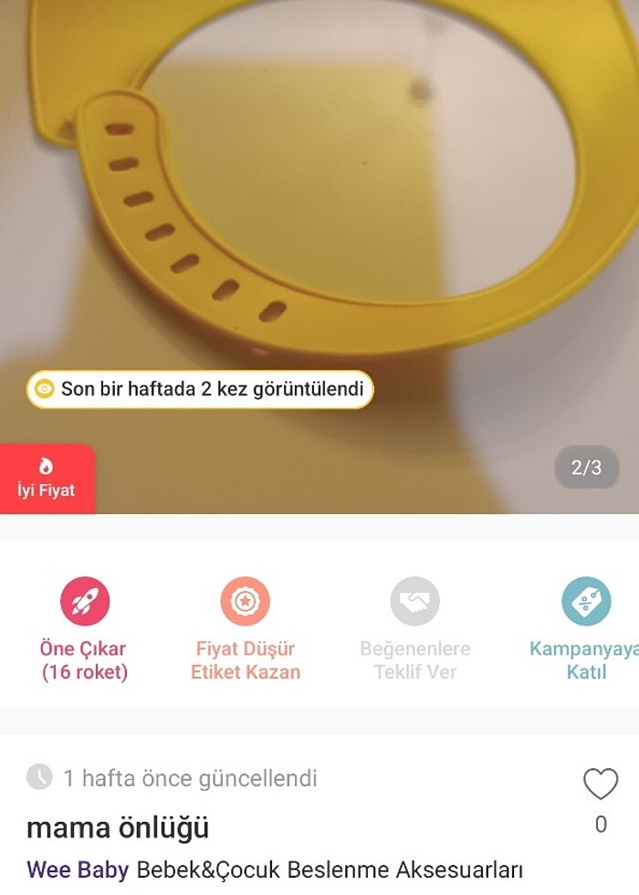 Mama bu önlüğü  - Görsel 2