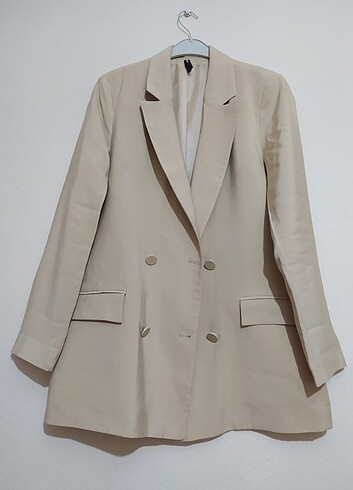 Bej Blazer Ceket