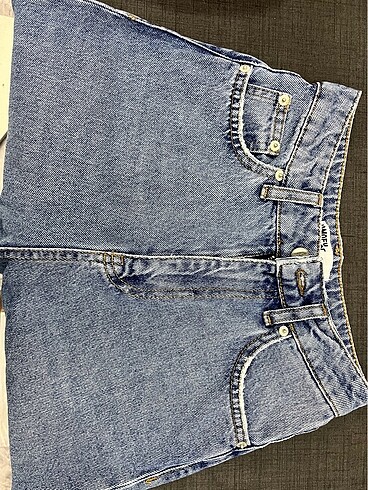 Wide Leg Jean Yüksek Bel