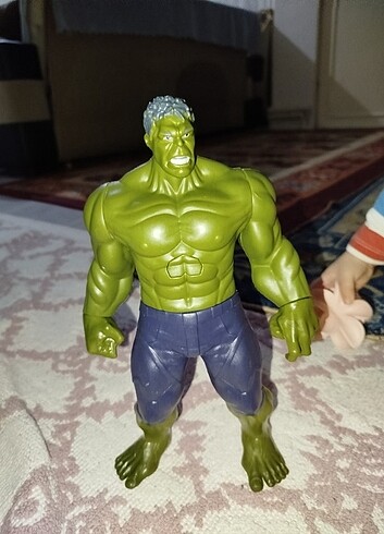 Avengers Süper kahraman hulk sesli figür 30 cm oyuncak