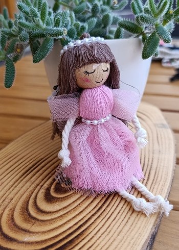 Diğer makrome Bebek anahtarlık ~ çanta süsü