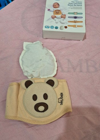 Sevbebe Bebek Bel Bandı Kiraz Çekirdekli - Görsel 3