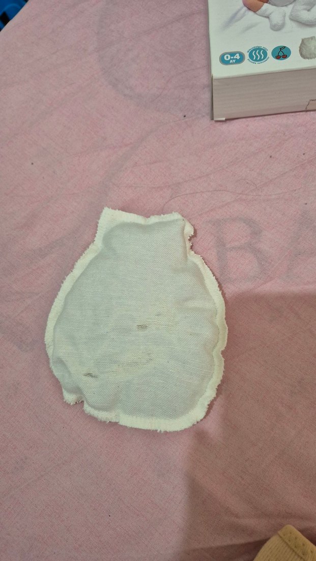 Sevbebe Bebek Bel Bandı Kiraz Çekirdekli - Görsel 4