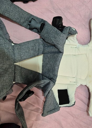 Gri Bebek Kanguru Taşıyıcı - Görsel 3