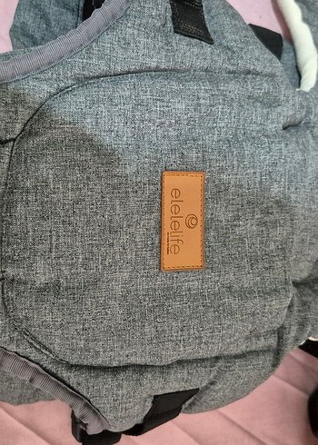 Gri Bebek Kanguru Taşıyıcı - Görsel 2