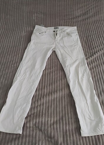 Mavi Jeans Mavi marka beyaz denim pantolon