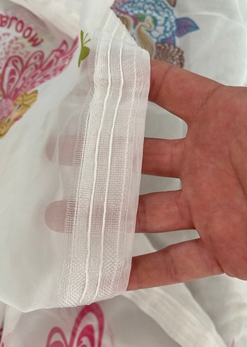  Beden çeşitli Renk Lisanslı tül perde sıfır