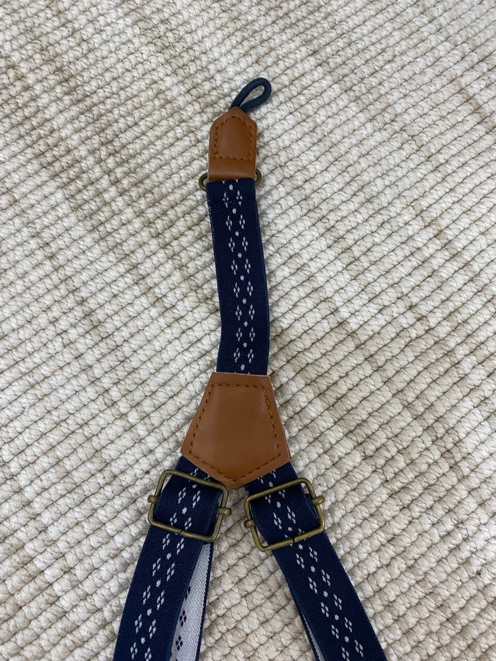 Nakışlı Kot Kumaşlı Çocuk Askısı - Görsel 2